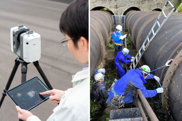 構造物の非破壊検査や調査・診断などを手掛ける