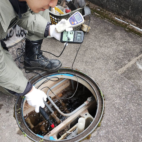 浄化槽の管理には人手がかかっていた