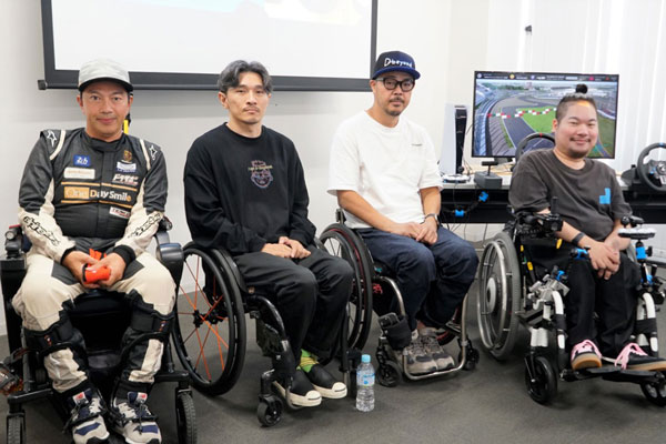 車椅子ユーザーを中心とするeモータースポーツチーム