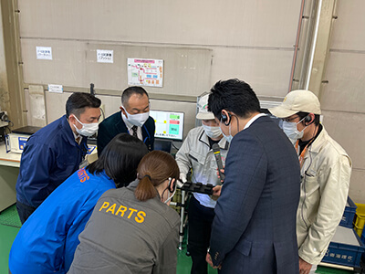 加工部品の勉強会