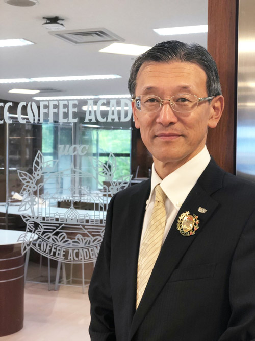 「UCCコーヒーアカデミー」学長の栄秀文氏 