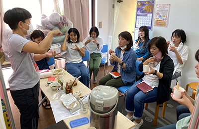 早朝学習会の様子