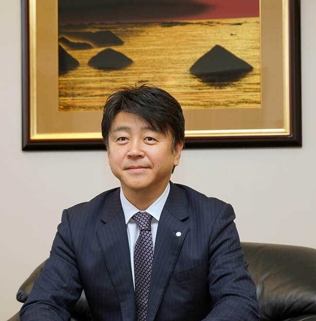 河野伸之代表取締役社長