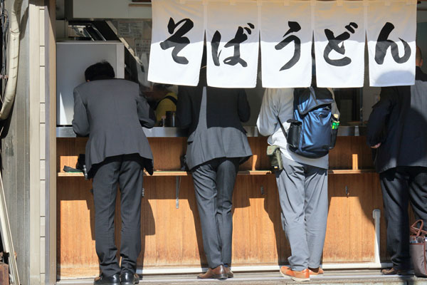 立ち食いそば・うどん店のイメージ01